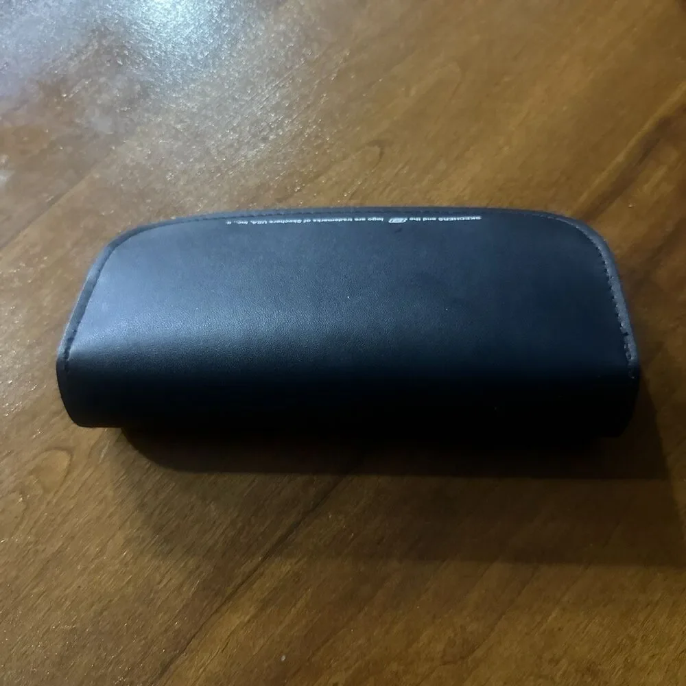 Skechers Sunglass Glasses Case Navy Blue Rainbow Strap Retro (Case Only)